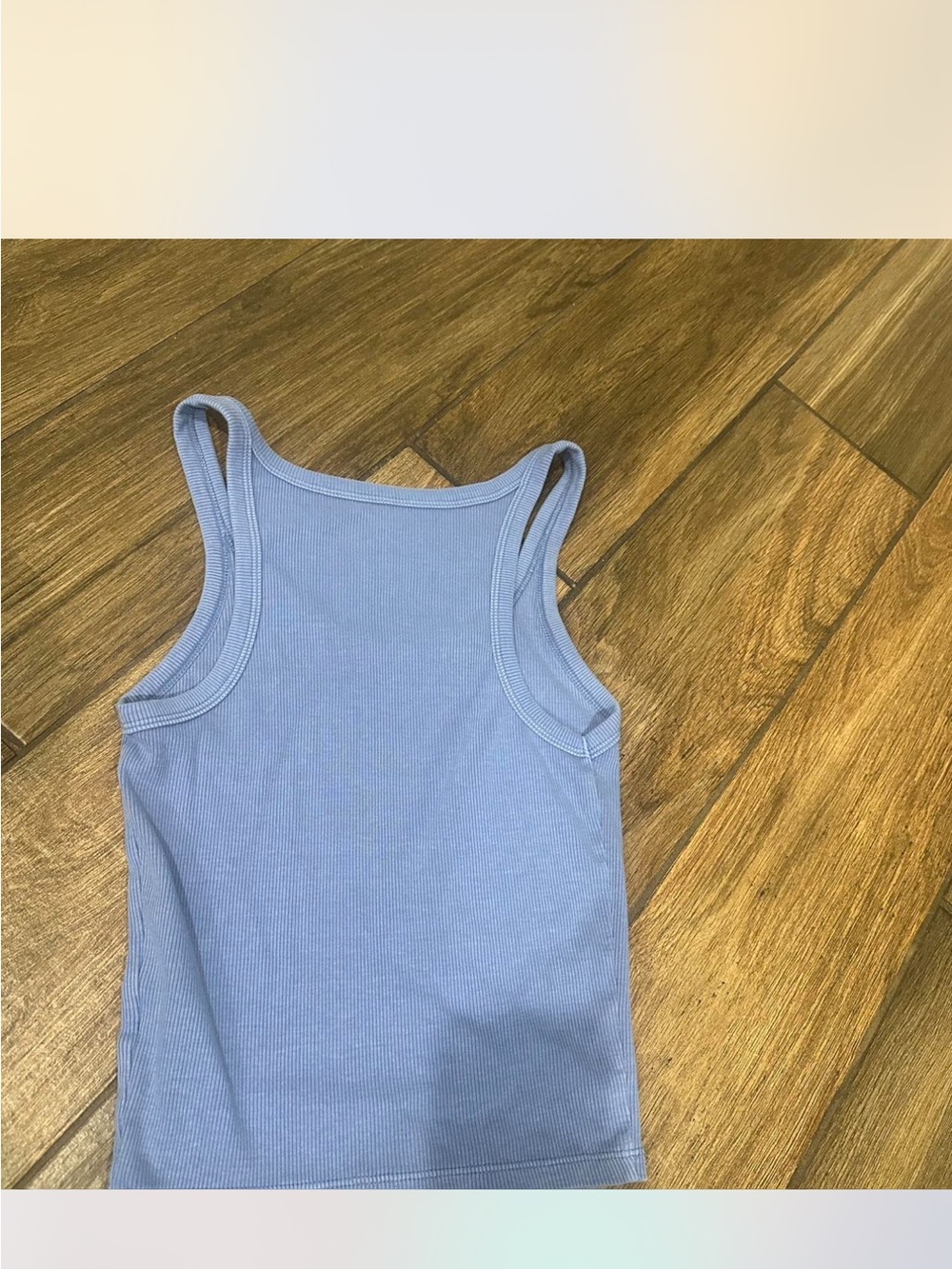 Wild Fable Light Lavender Ribbed Tank Top - Picture 3 of 3